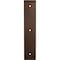 Ekena Millwork Hamilton Steel Bracket, Hammered Dark Bronze 2"W x 10"D x 10"H BKTM02X10X10HAHDB - alternate 7